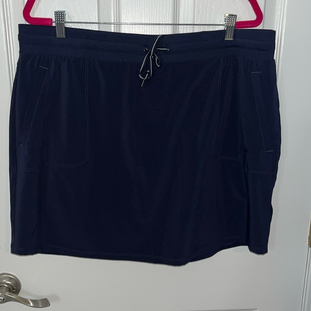 Talbots Skort With Elastic Waist And String Tie - image 1